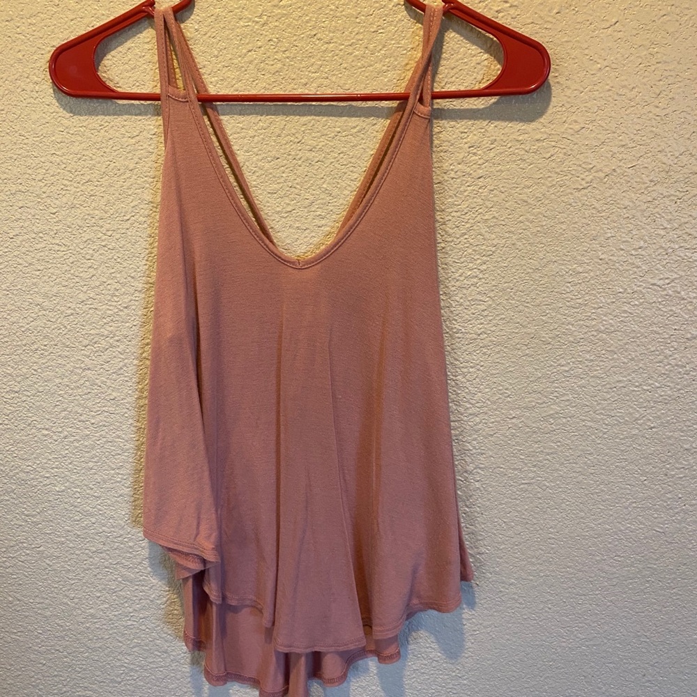 Muave pink tank top